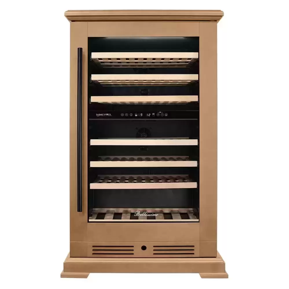 Винный шкаф компрессорный отдельностоящий Meyvel MV77PRO-KBT2 (Натуральный бук)