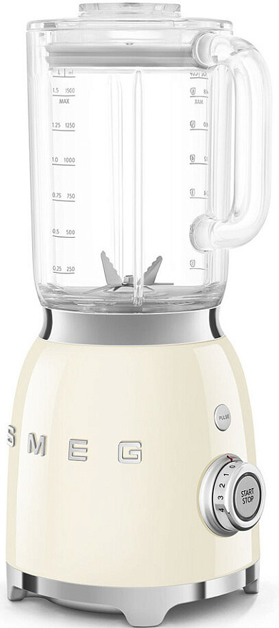 SMEG BLF03CREU Блендер, объем кувшина 1,5л, кремовый