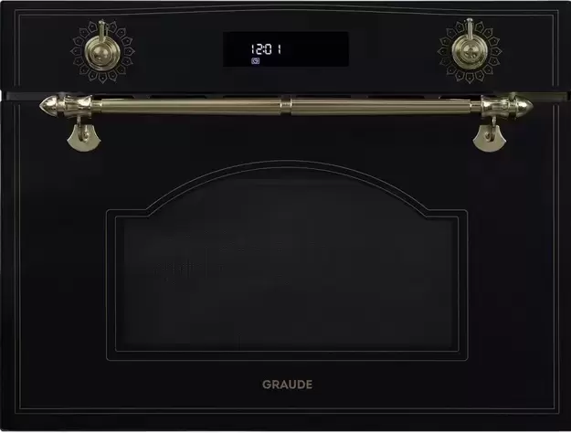 Компактный духовой шкаф с свч и грилем классик Graude BWGK 45.0 S