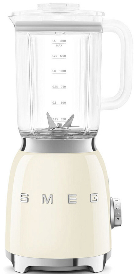 SMEG BLF03CREU Блендер, объем кувшина 1,5л, кремовый